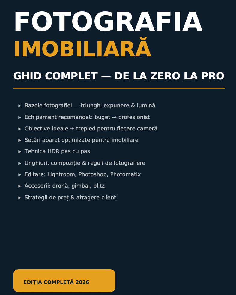 Ghidul Tău de Fotografie Imobiliară